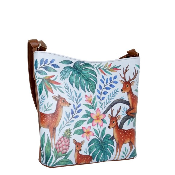 Printed Leather Crossbody Bag –Sling & Over the Shoulder Bag for Women-Daily Use - Picture 6 of 10